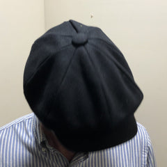 The Victor Hat Black Melton