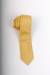 Geo Squares Neck Tie (Yellow)