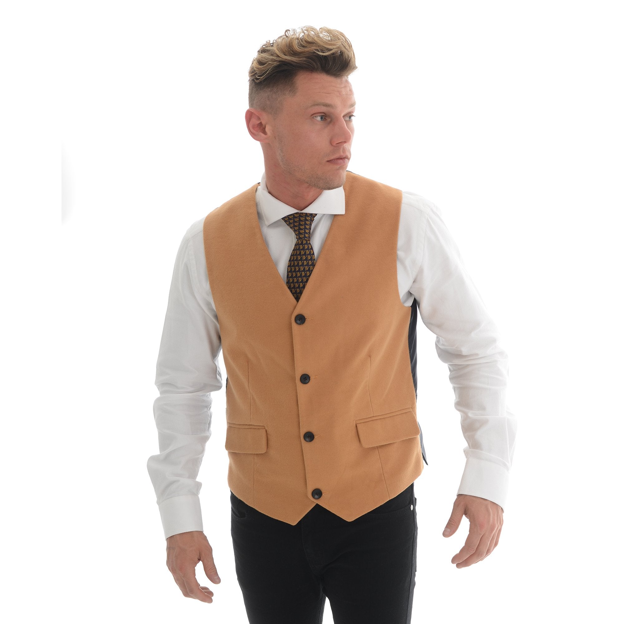 Driffield Moleskin Waistcoat – John Victor - Main Image