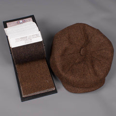 The Victor Hat Brown Tweed