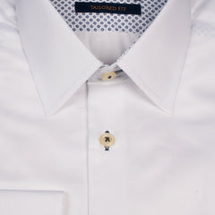 White Pointy Collar Shirt