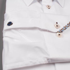 Pointy Collar Shirt White